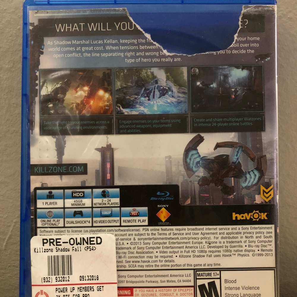 Kill Zone Shadow Fall (PS4) - Picture 2 of 3
